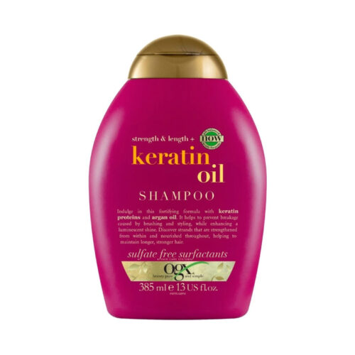 شامپو روغن کراتین keratin oil او جی ایکس OGX پرگاس