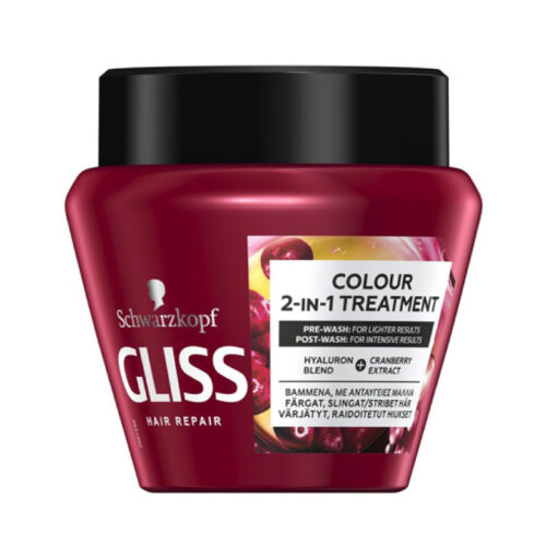 ماسک مو تثبیت کننده رنگ COLOUR PERFECTOR گلیس GLISS پرگاس