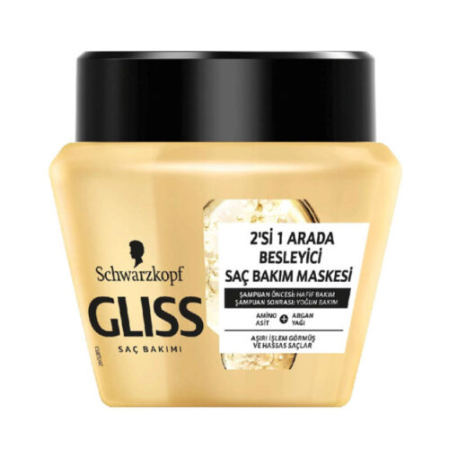 ماسک مو احیا کننده ULTIMATE OIL ELIXIR گلیس GLISS پرگاس