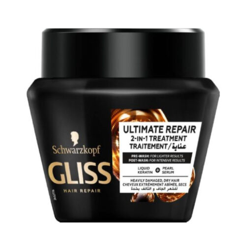 ماسک مو ترمیم کننده ULTIMATE REPAIRE گلیس GLISS پرگاس