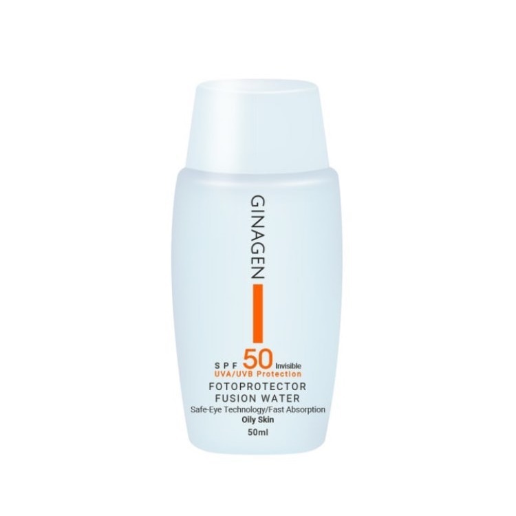 کرم ضد آفتاب بی رنگ ژیناژن مدل SPF50 مناسب پوست های چرب حجم 50 میلی لیتر کرم ضد آفتاب بی رنگ ژیناژن مدل SPF50 مناسب پوست های چرب حجم 50 میلی لیتر