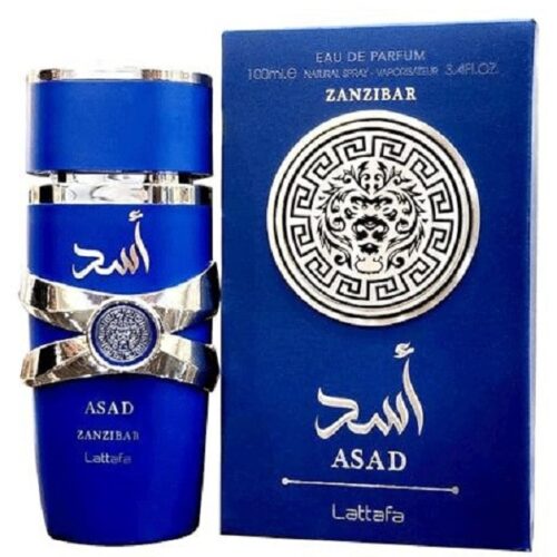 ادو پرفیوم مردانه لطافه مدل اسد حجم 100 میلی لیتر