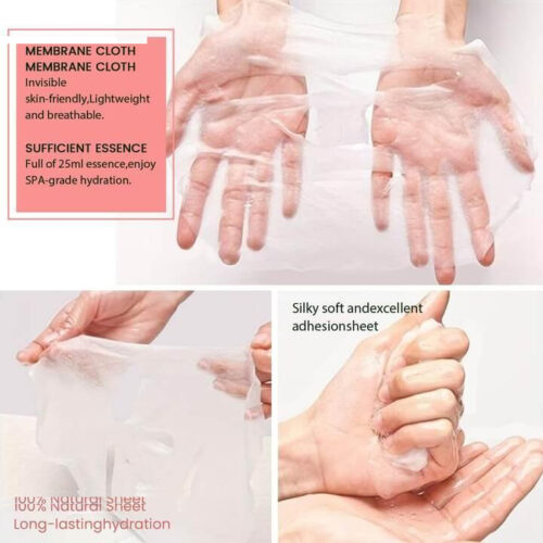 ماسک صورت سادور مدل توت فرنگی حجم 25 میلی لیتر