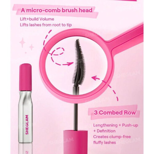 ریمل بلند‌کننده ضد آب شیگلم مدل Lashlighter Up & Out