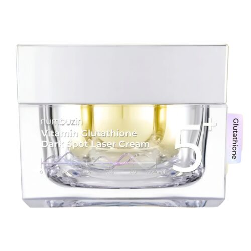 کرم روشن کننده و ضد لک نامبوزین مدل +5 Glutathione  مناسب برای انواع پوست حجم ۵۰ میلی لیتر