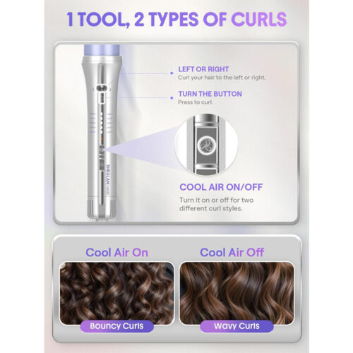 فرکننده مو شیگلم مدل One touch Air flow Styler pro 25mm